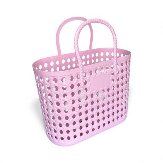 Bolso con diseño de canasta para gatos y perros pequeños