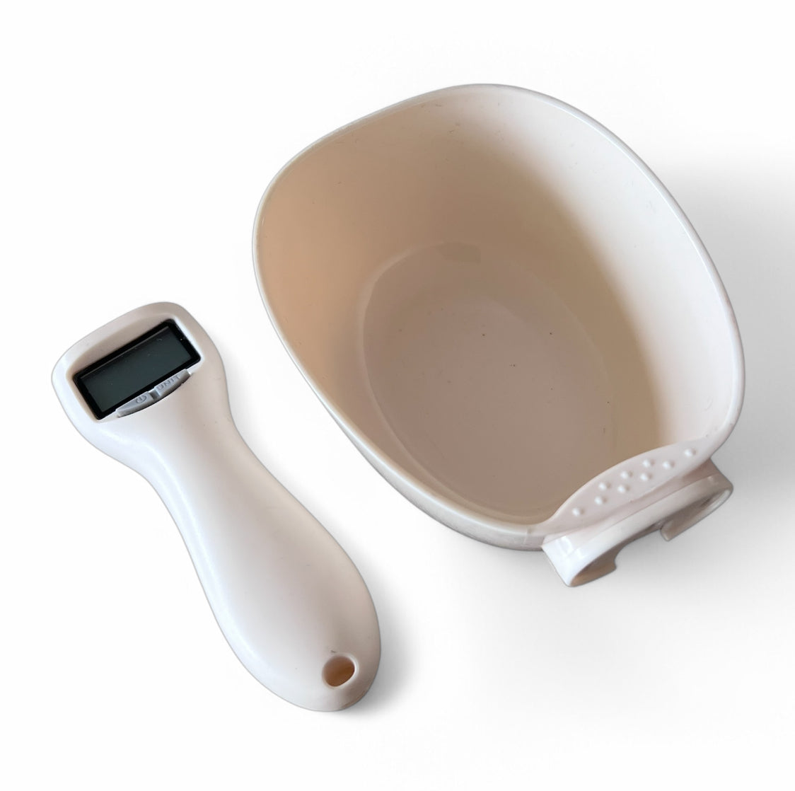 Cuchara digital medidora de comida para perros y gatos