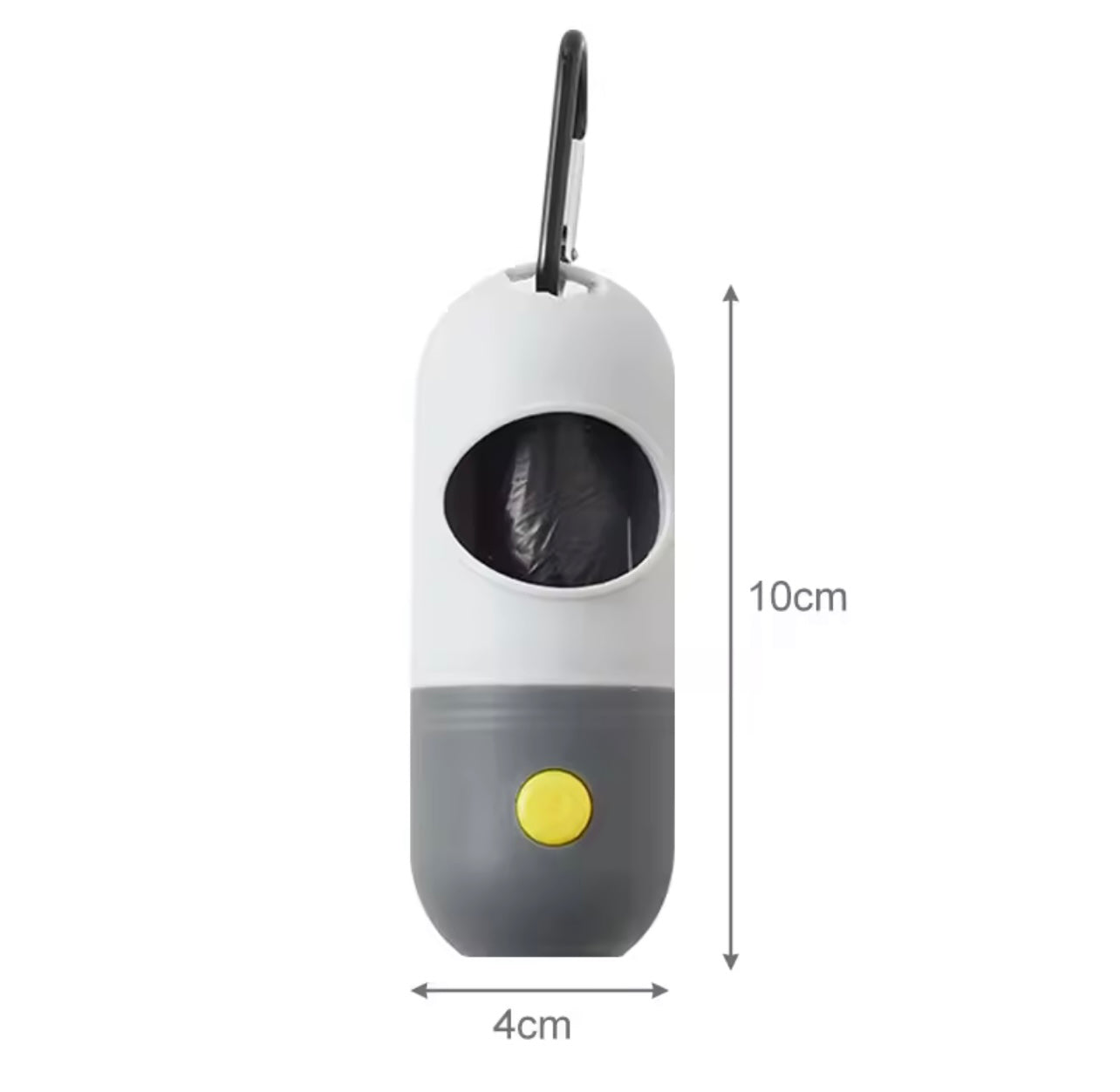 Dispensador de bolsas con linterna para perros PQLX