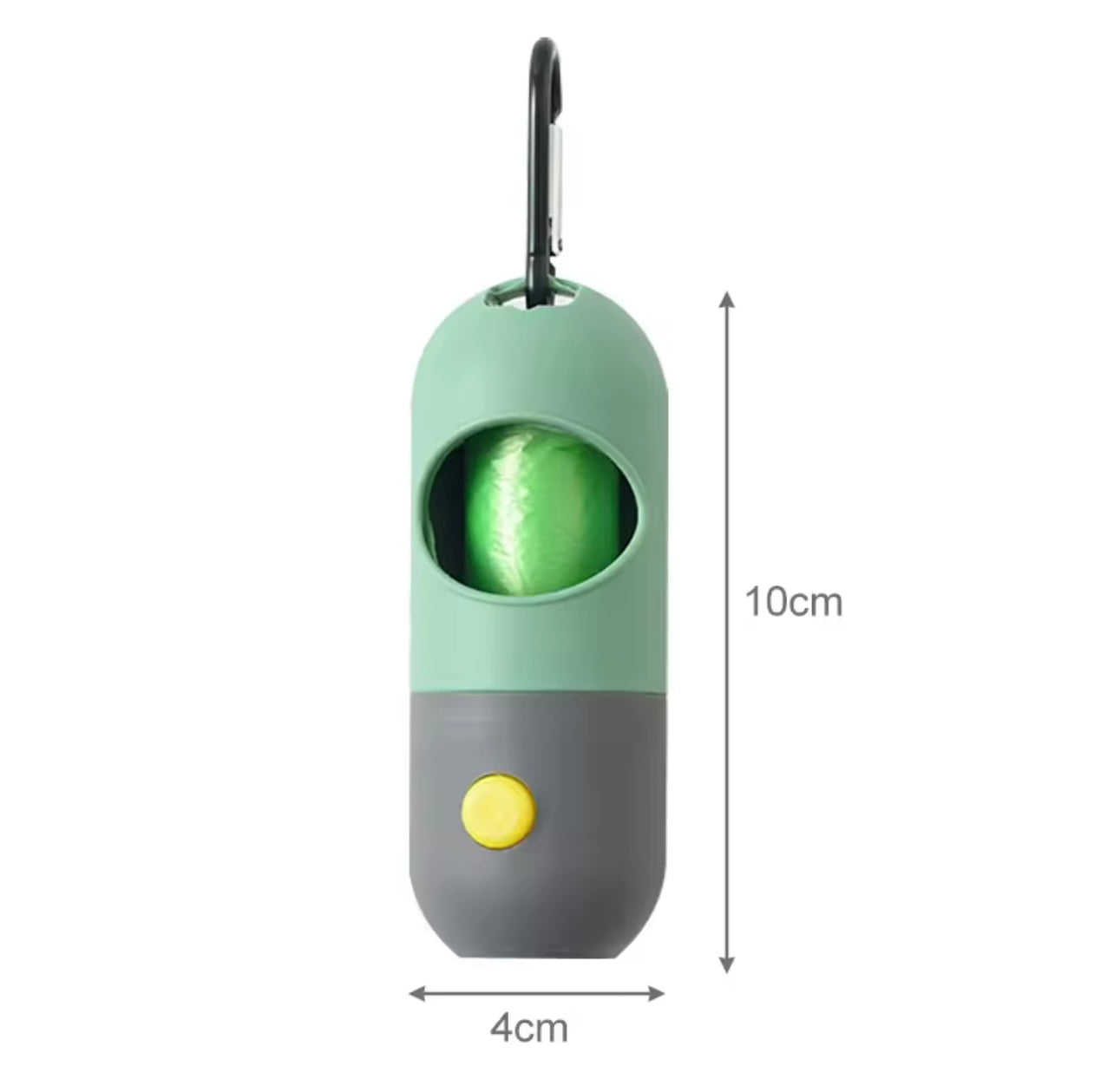 Dispensador de bolsas con linterna para perros PQLX