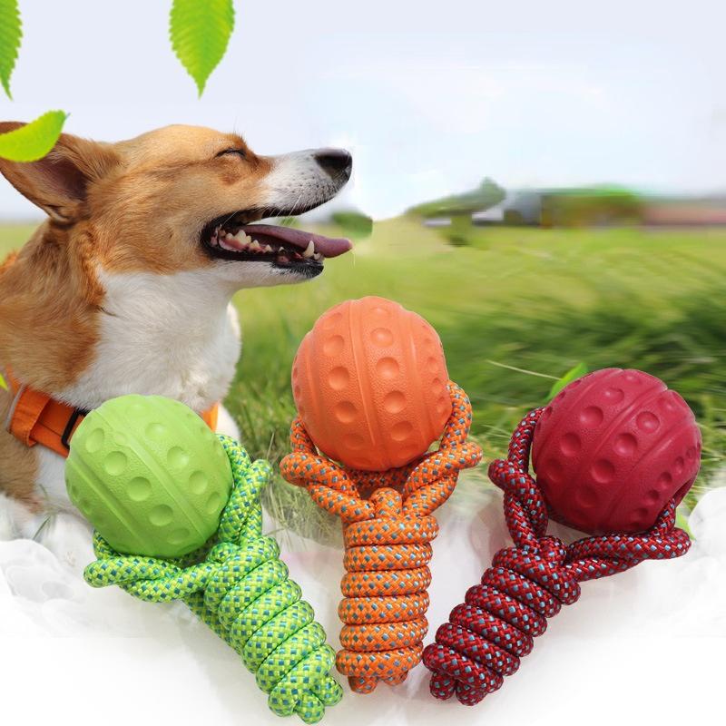 Pelota con lazo para perros FP03-FP04
