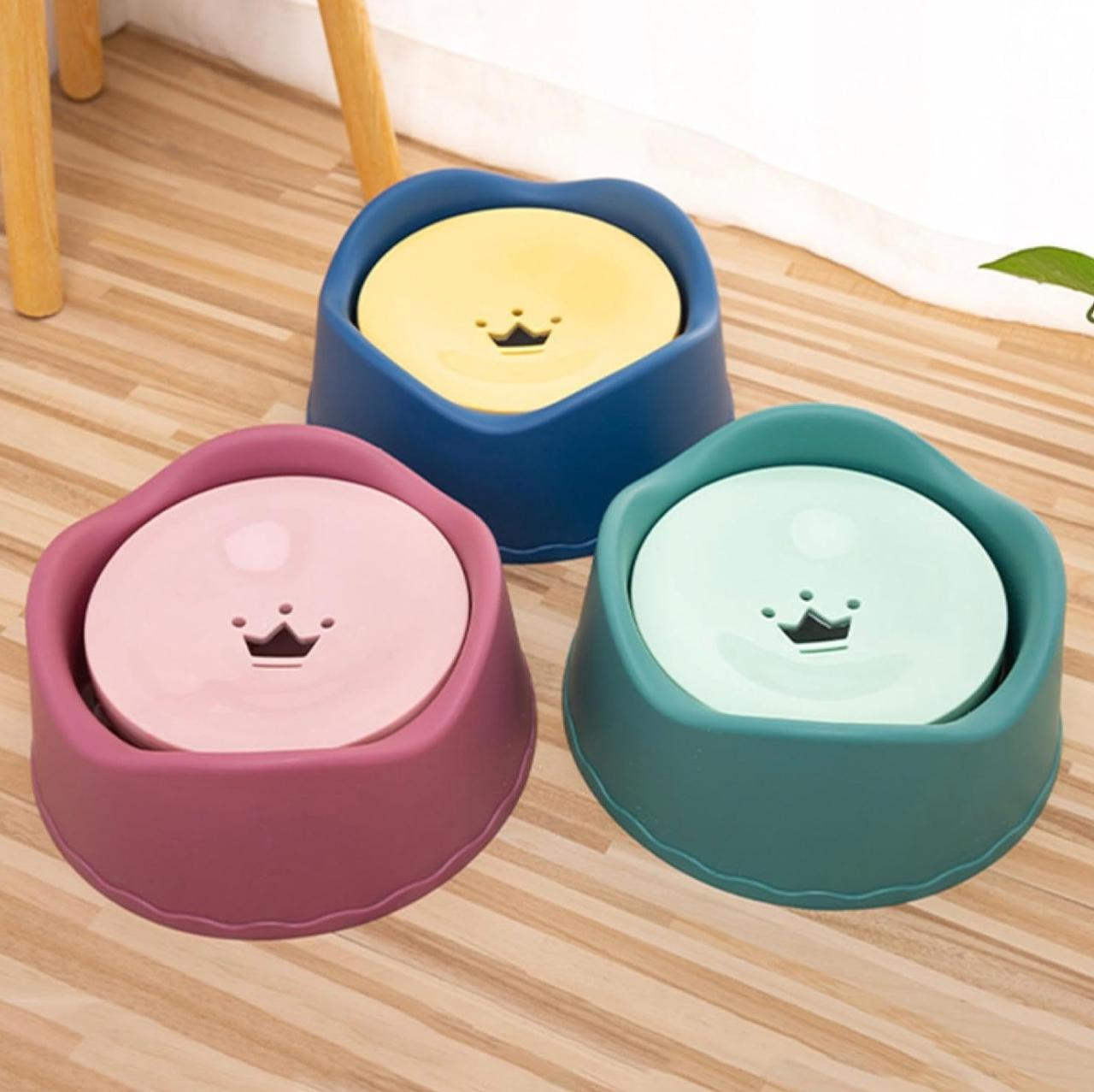 Bebedero antiderrame para perros y gatos PQLGF012-2