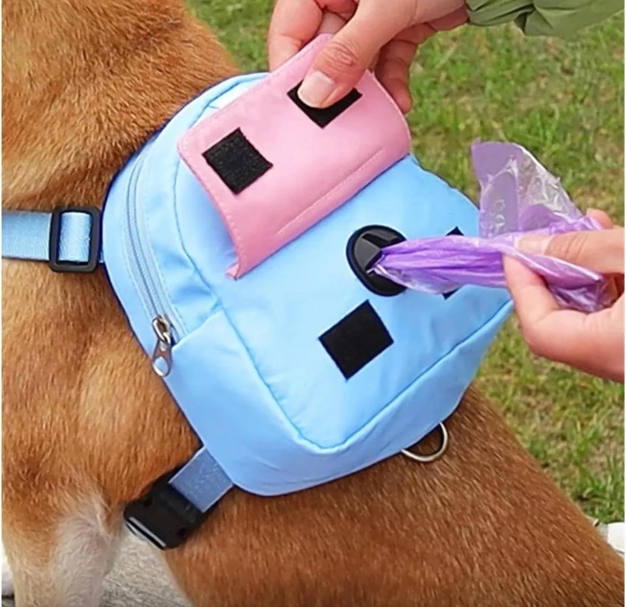 Arnés Maleta + correa para perros PQLSD005