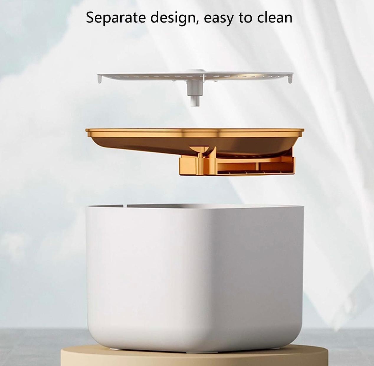 Fuente bebedero de agua gold para gatos