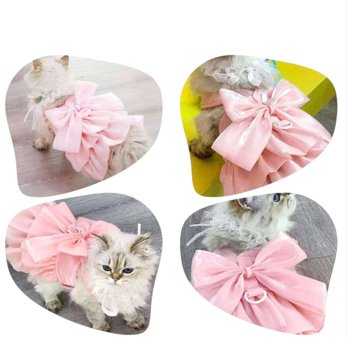 Vestido para gatos y perros pequeños