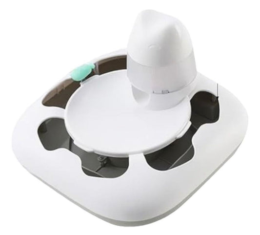 Comedero  interactivo y juguete dispensador de alimentos para gatos