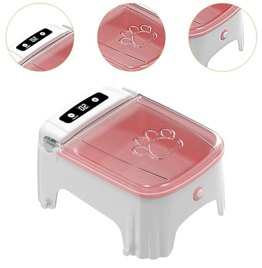 Comedero automático con sensor de movimiento para perros y gatos