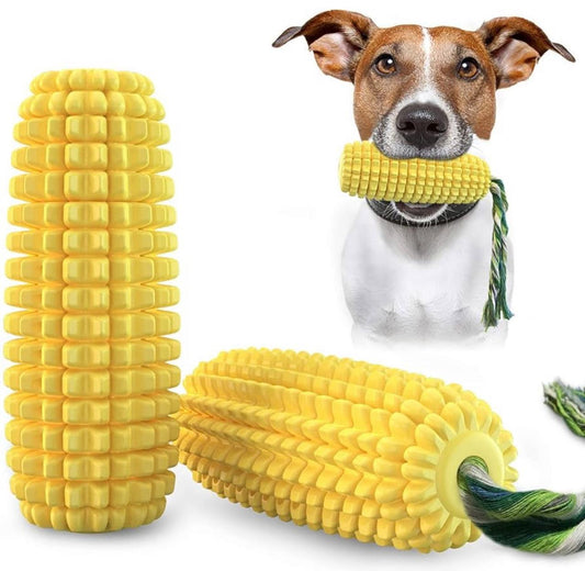 Mordedor en forma de mazorca para perros