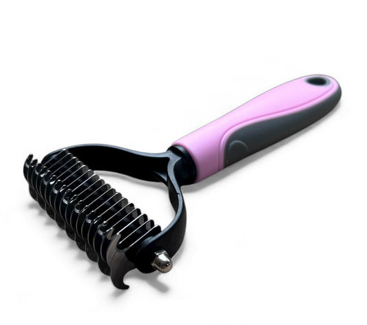 Cepillo deslanador quitanudos para perros y gatos