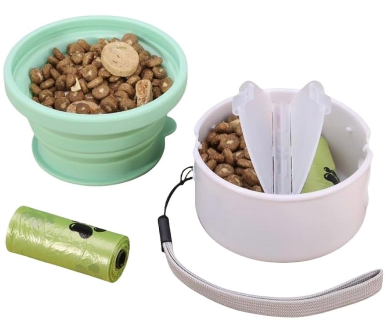 Tacita portátil multifuncional para perros