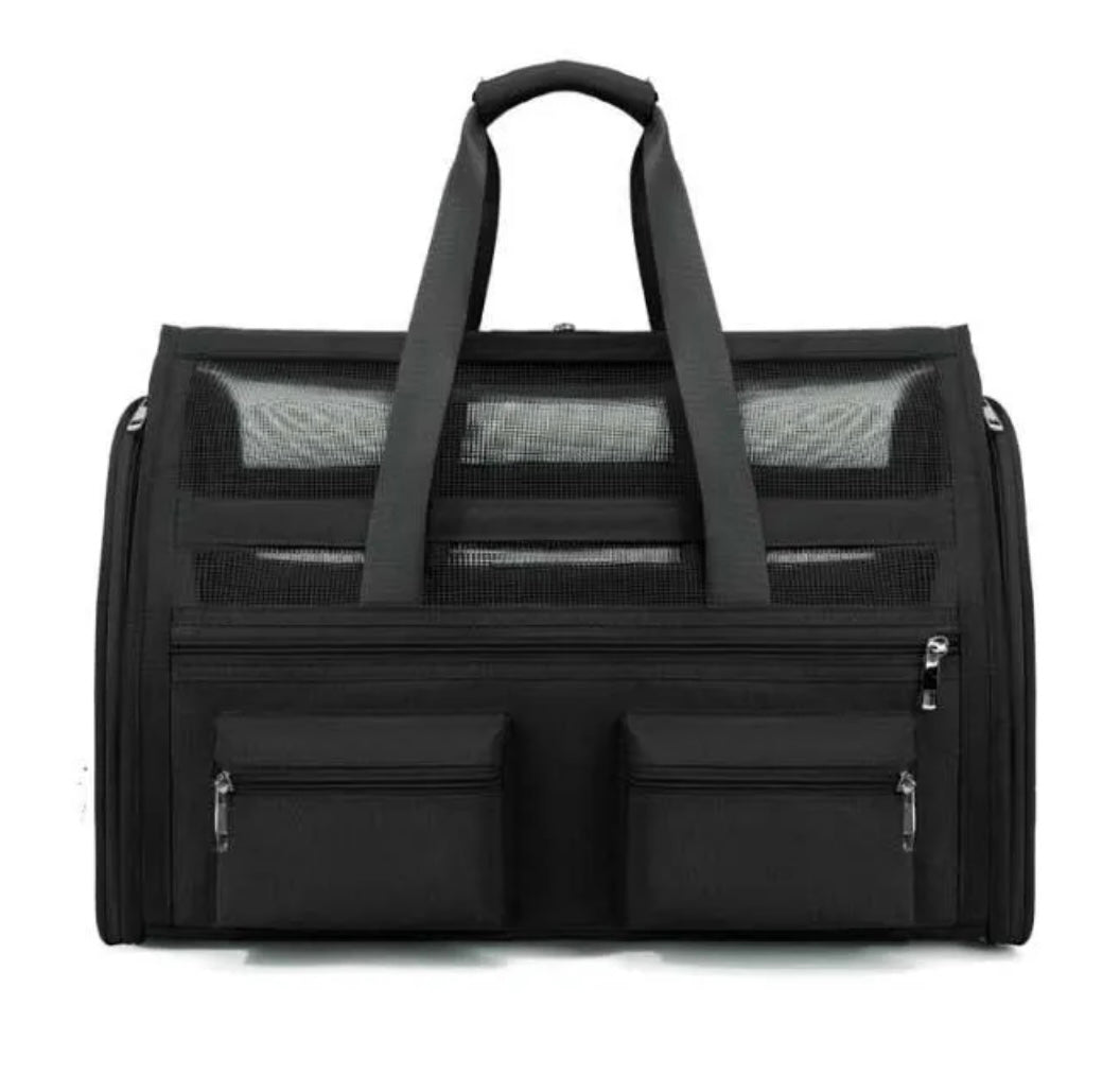 Maleta plegable para gatos y perros pequeños