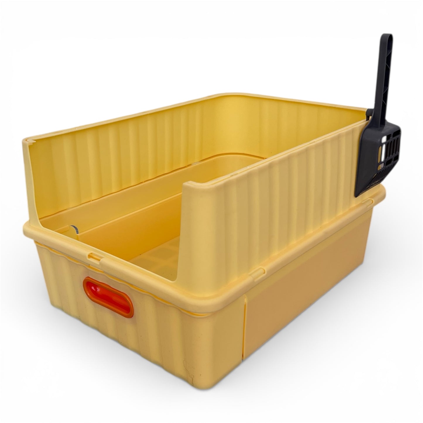 Arenero cerrado con bandeja extraible para gatos