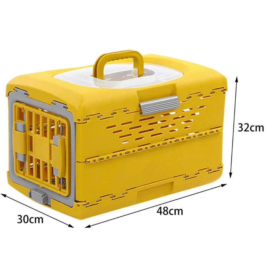 Transportador plegable  pequeño para perros y gatos