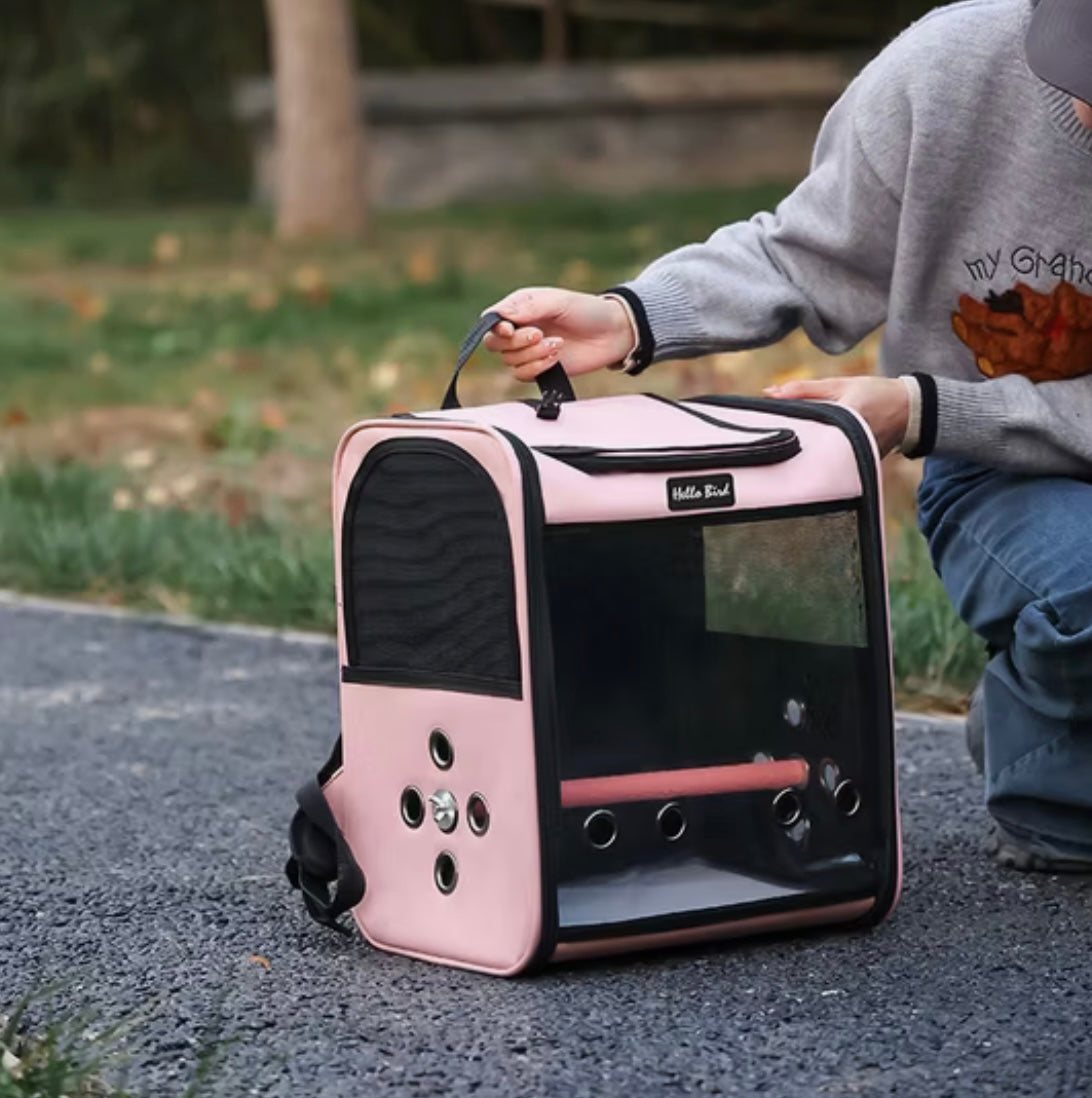 Maleta transportadora para gatos, perros pequeños y aves