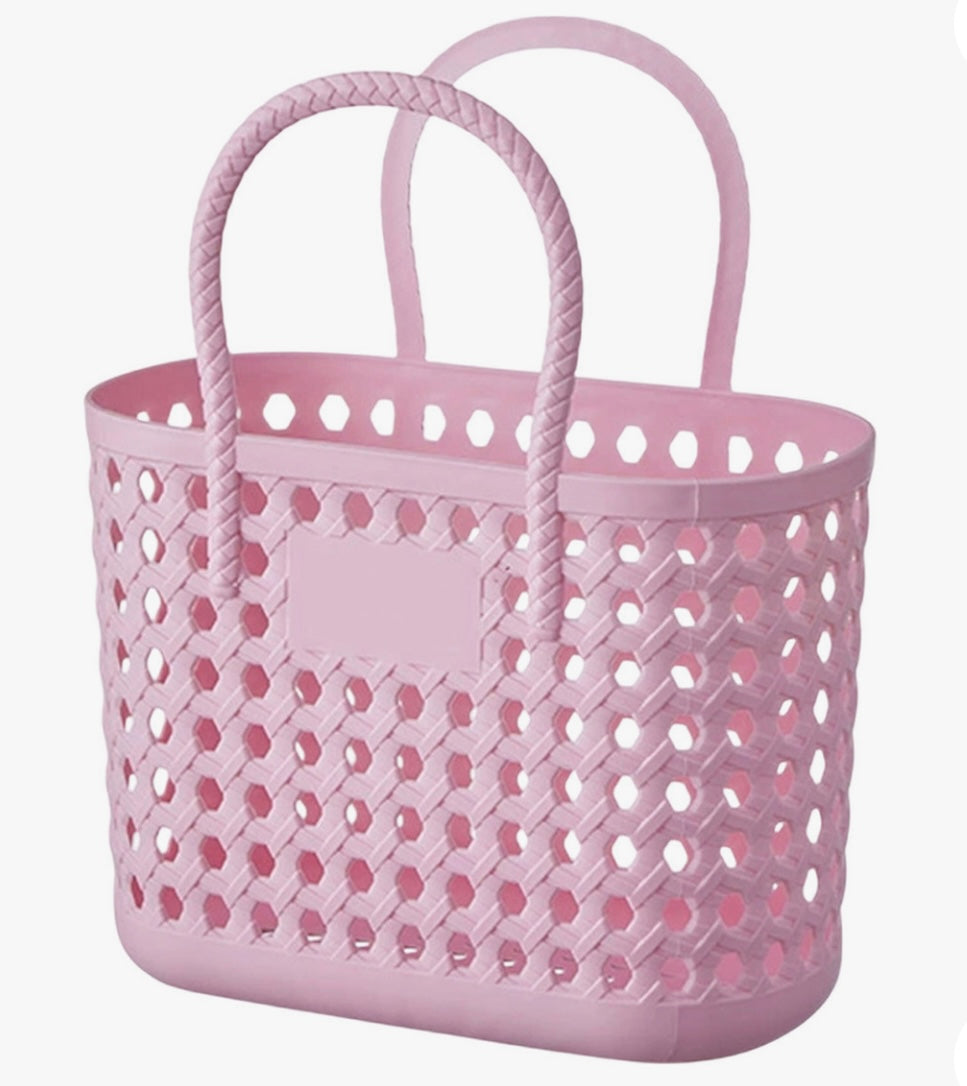 Bolso con diseño de canasta para gatos y perros pequeños