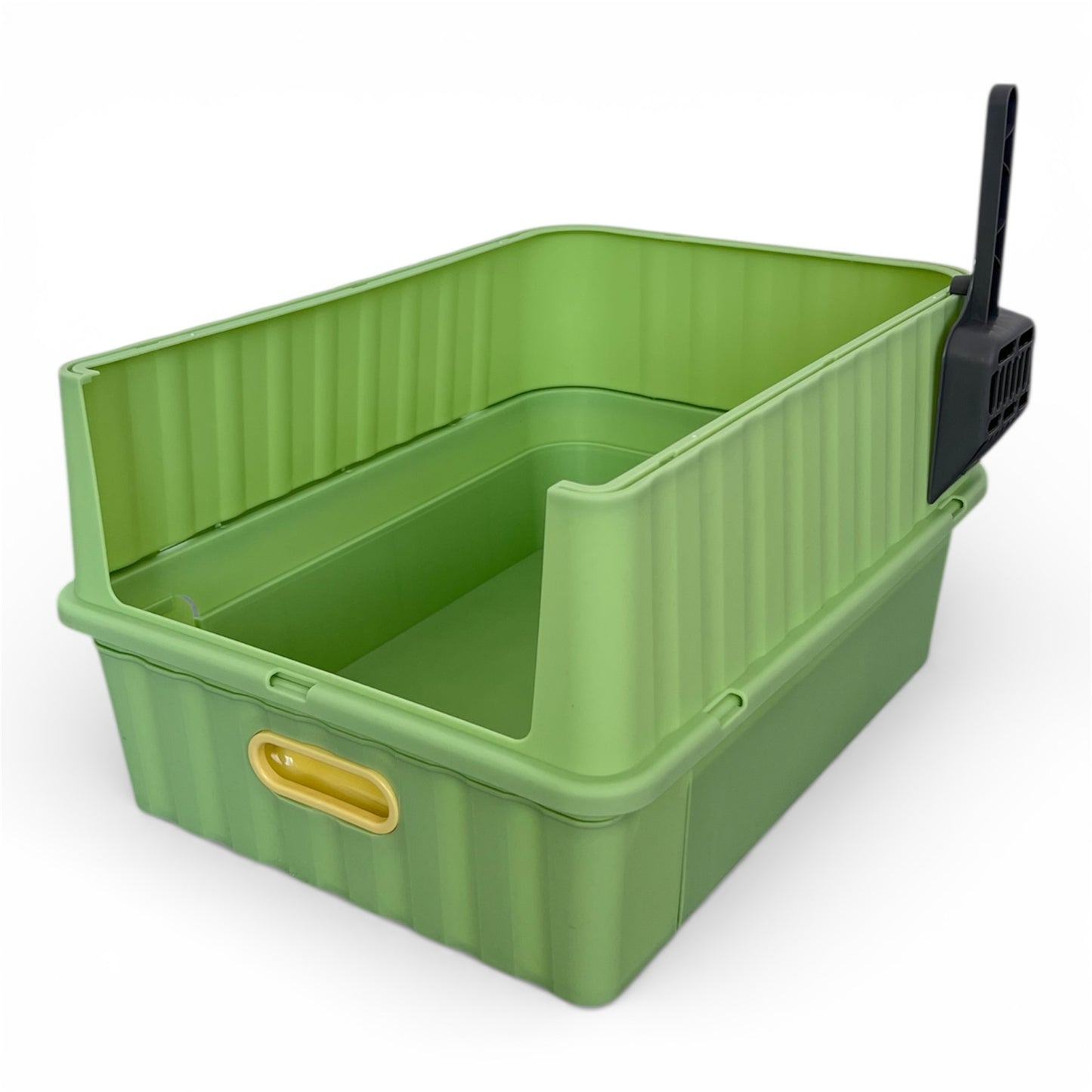 Arenero cerrado con bandeja extraible para gatos