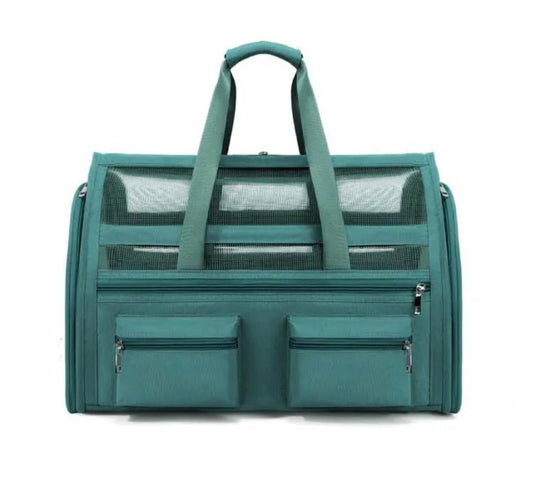 Maleta plegable para gatos y perros pequeños