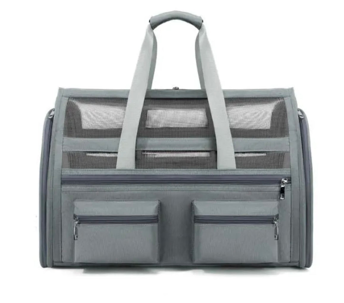 Maleta plegable para gatos y perros pequeños