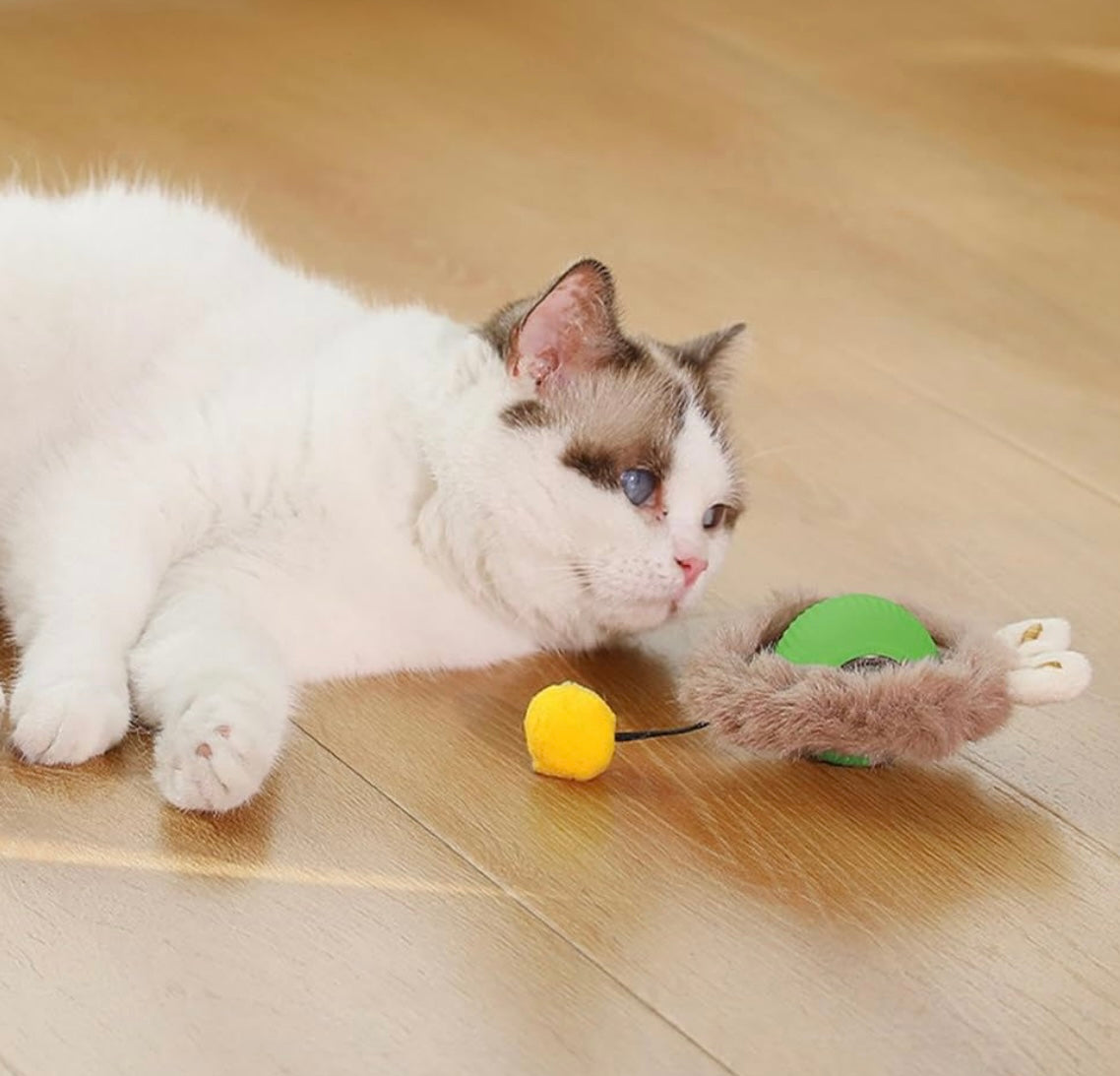 Pelota interactiva inteligente para gatos y perros pequeños