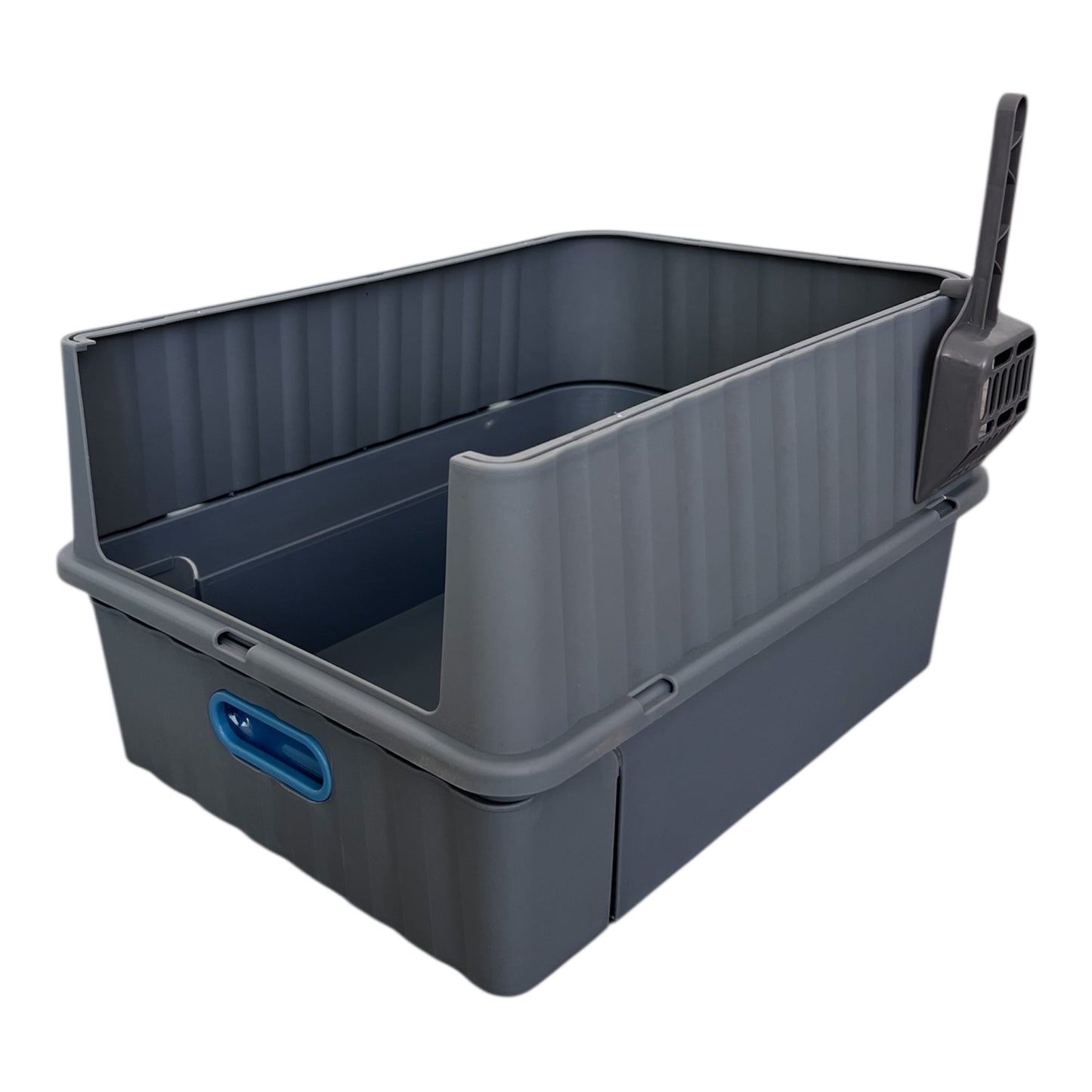 Arenero cerrado con bandeja extraible para gatos