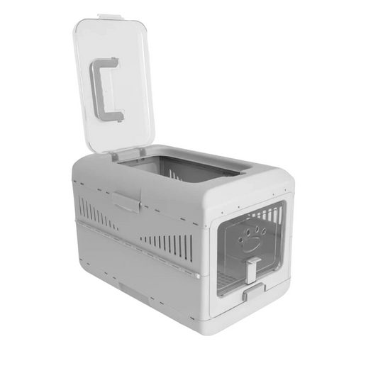 Transportador plegable para gatos y perros pequeños