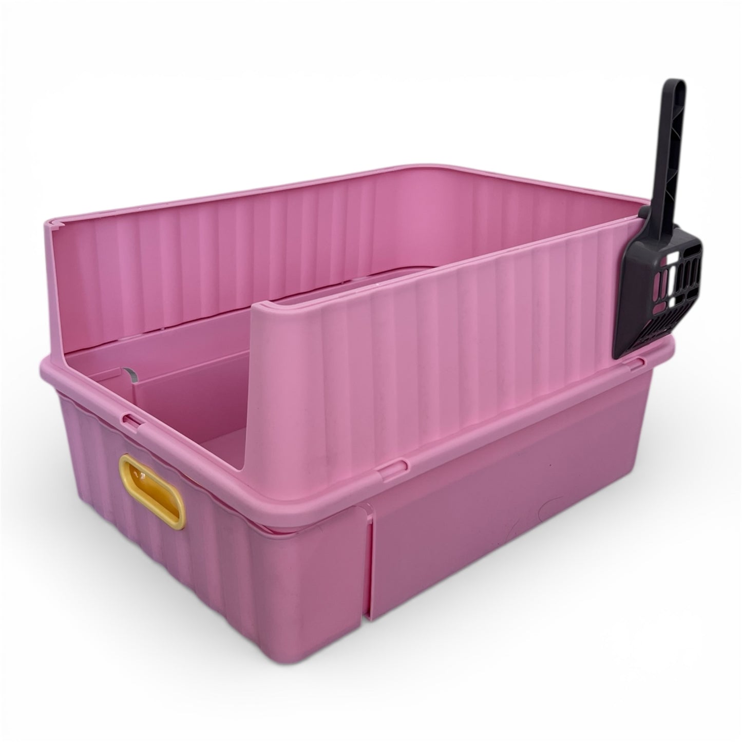 Arenero cerrado con bandeja extraible para gatos