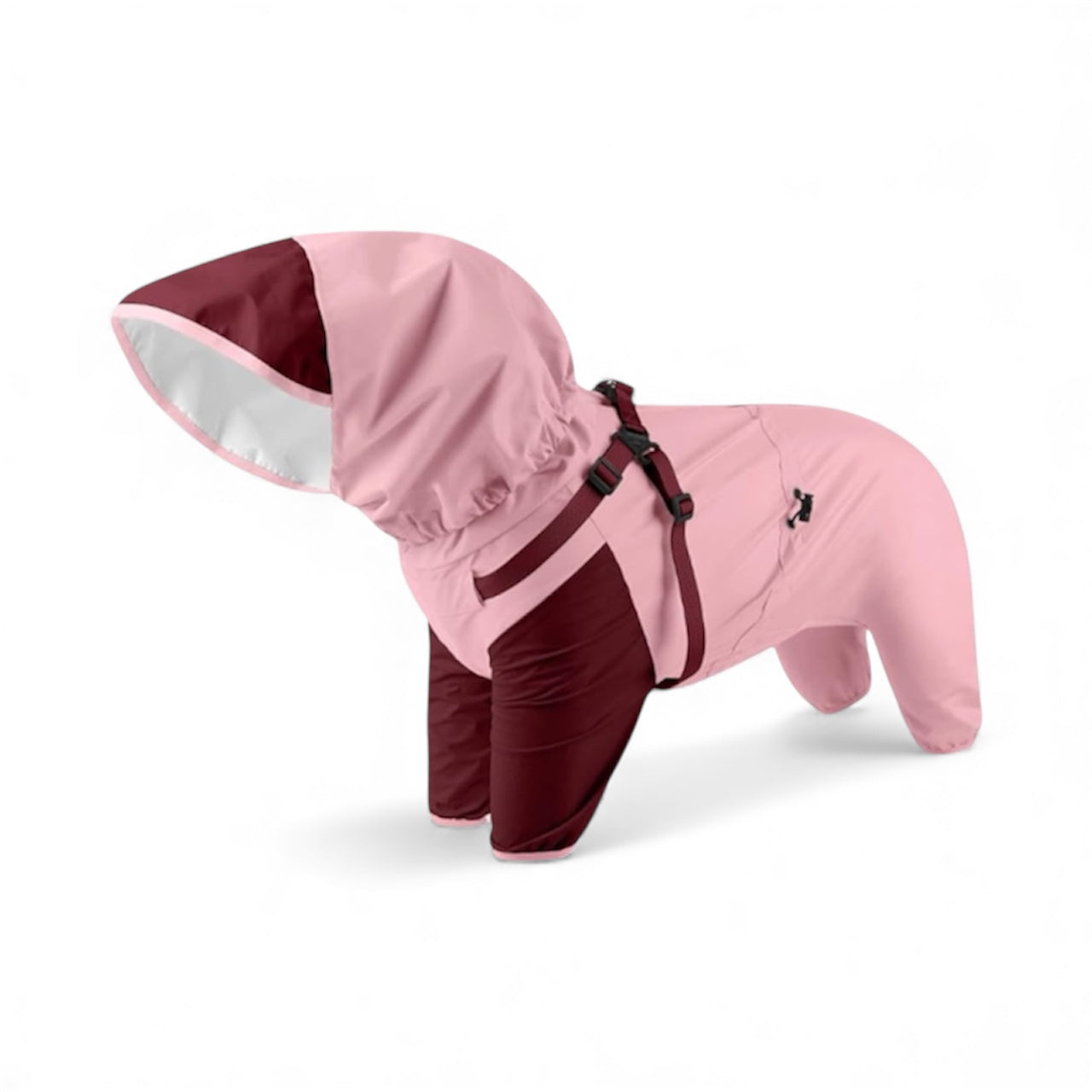 Chaqueta impermeable para perros pequeños y medianos