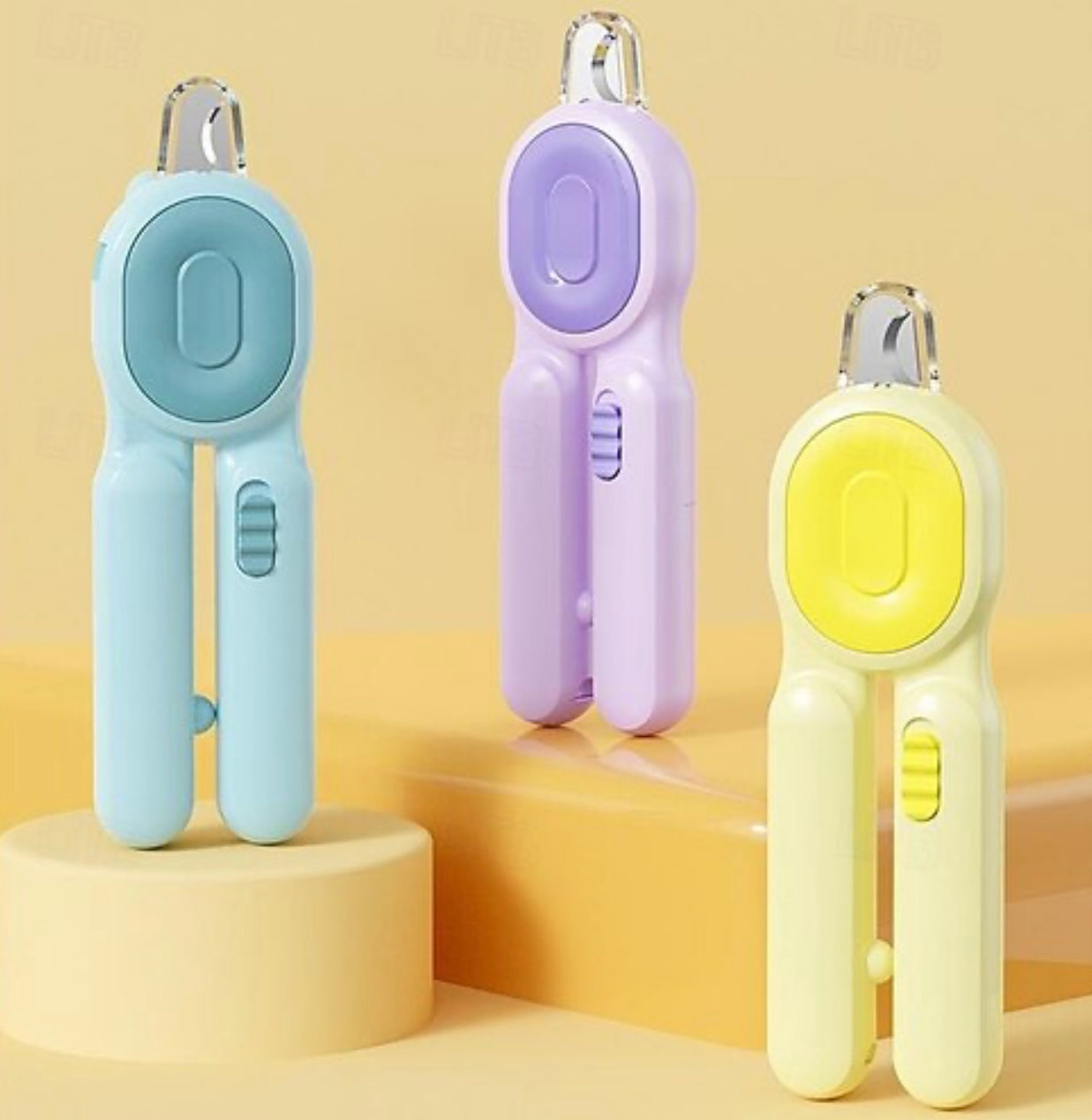 Cortaúñas con luz led para perros y gatos