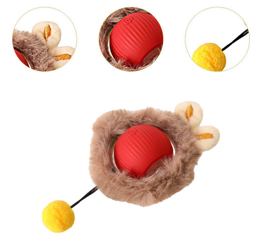 Pelota interactiva inteligente para gatos y perros pequeños