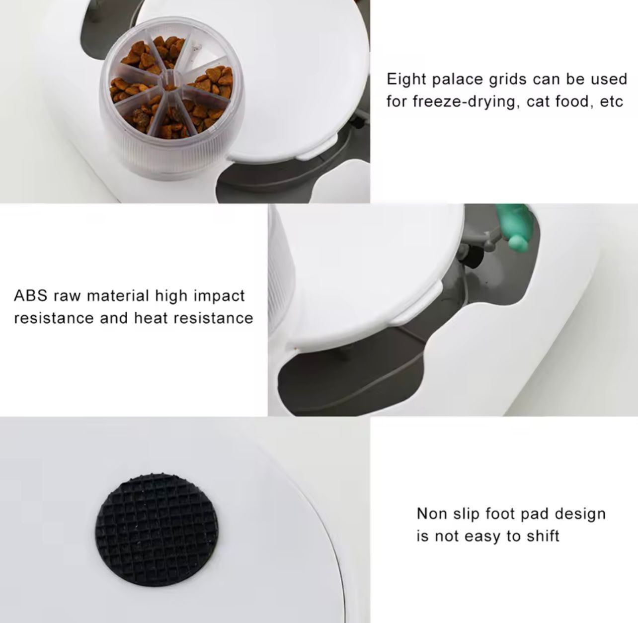 Comedero  interactivo y juguete dispensador de alimentos para gatos