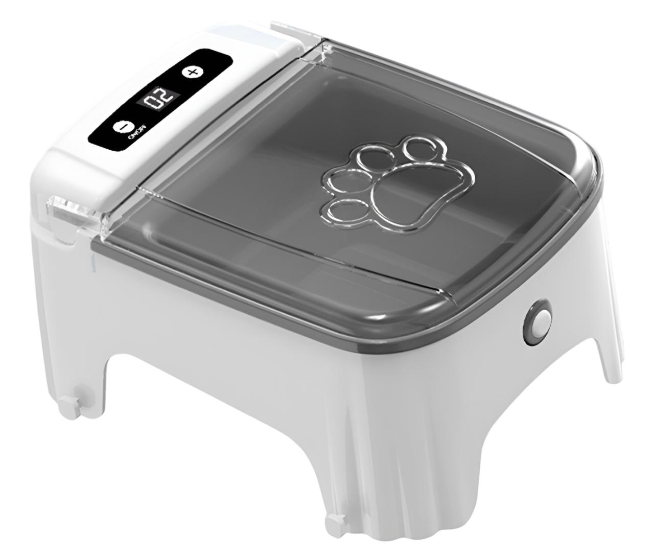Comedero automático con sensor de movimiento para perros y gatos