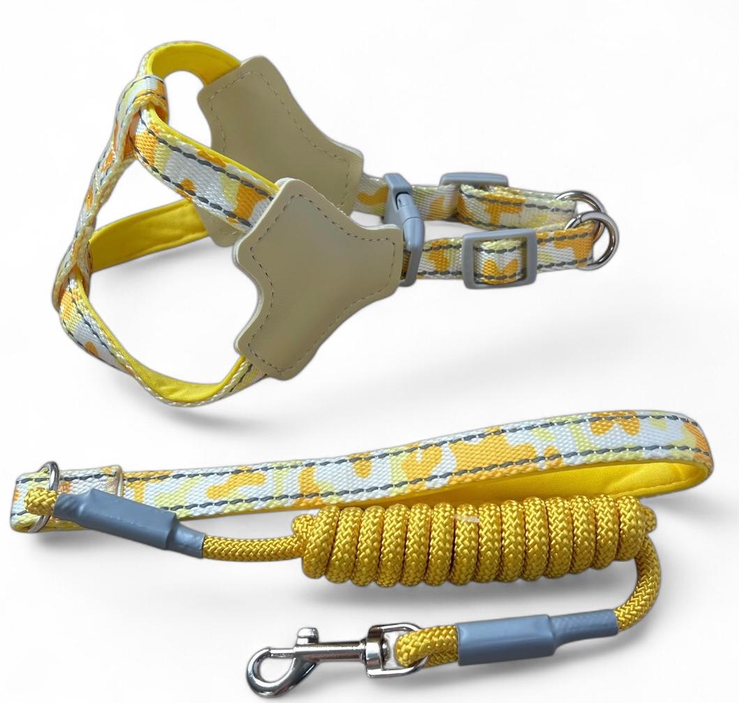 Arnés y correa para perros razas mini