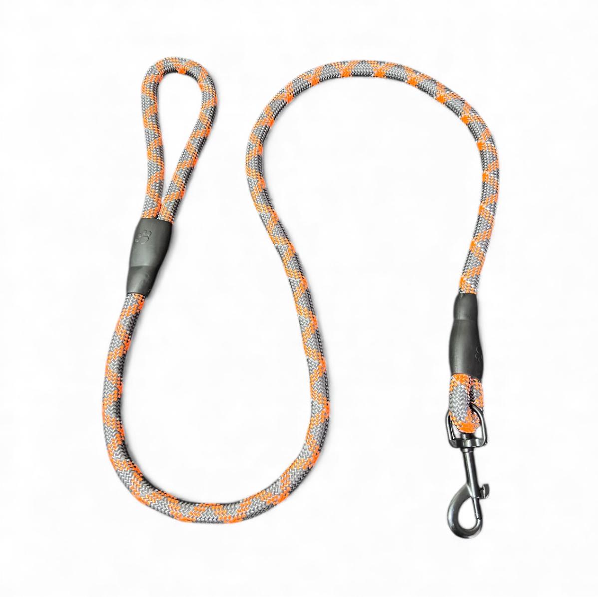 Correa corta tejida para perros