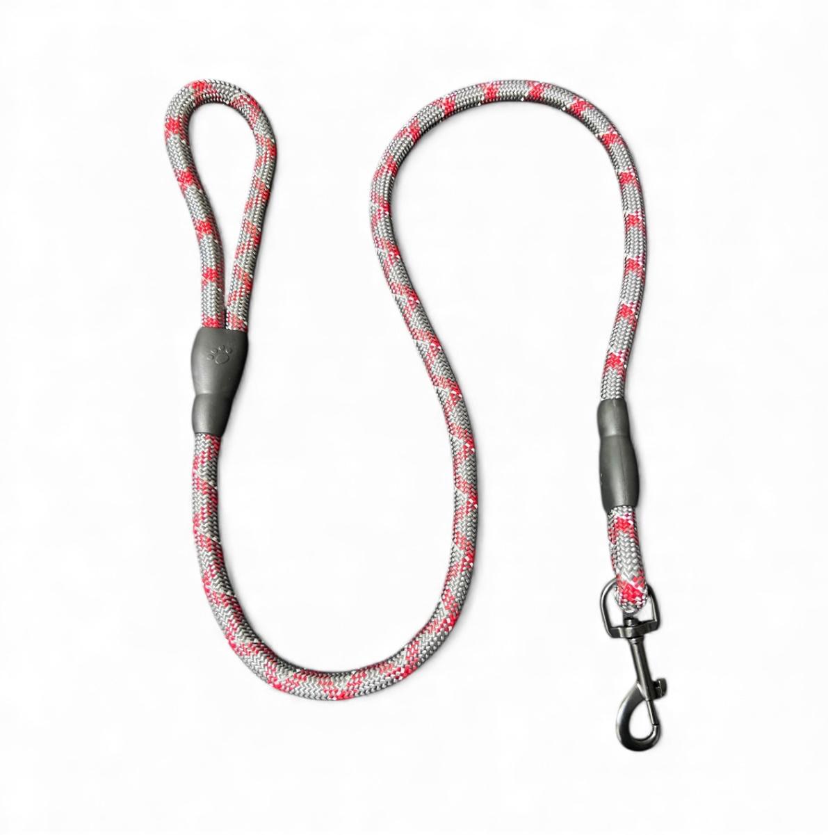 Correa corta tejida para perros