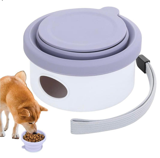 Tacita portátil multifuncional para perros
