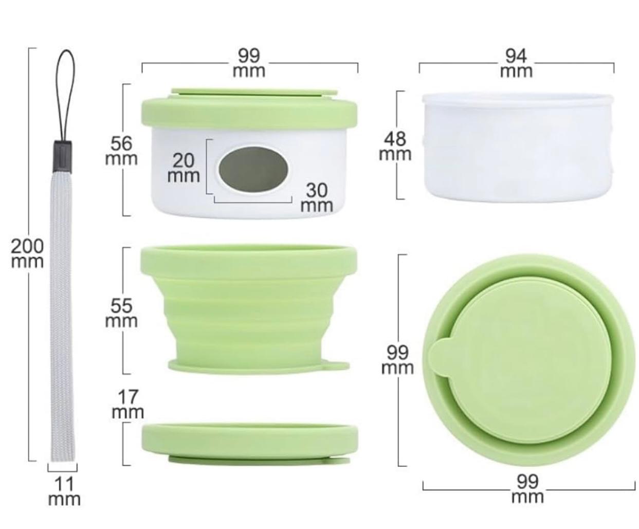 Tacita portátil multifuncional para perros